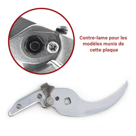 Contre-lame de rechange pour ARSVS-8XZ ou ARSVS-8XR
