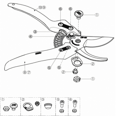 Pièces détachées ARSCB-Z