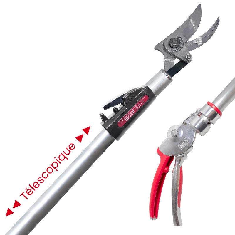 Sécateur long manche ARS180ZF (plusieurs tailles)