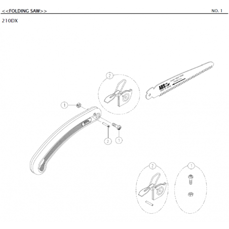 Pièces détachées ARS210DX