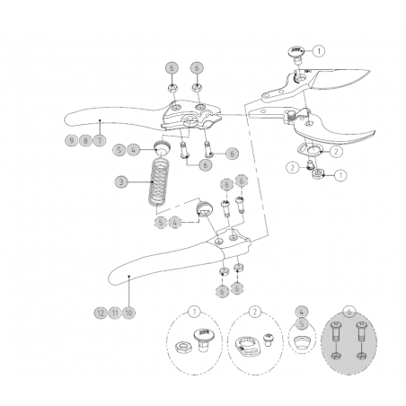 Pièces détachées ARSVS-7XZ / 8XZ / 9XZ