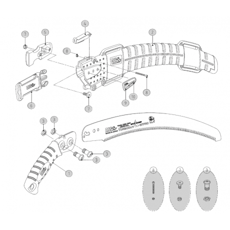 Pièces détachées ARSCT-37PRO / UV-37PRO