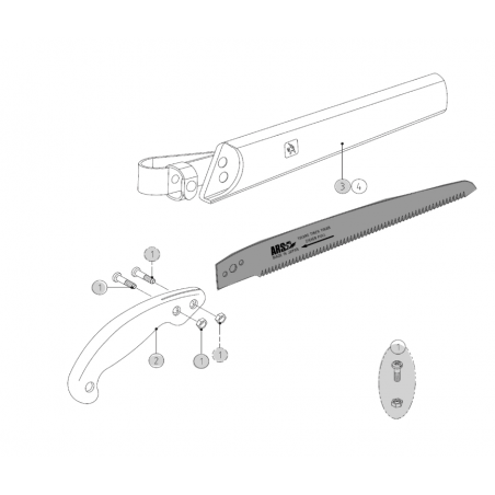 Pièces détachées ARSPS-25KL