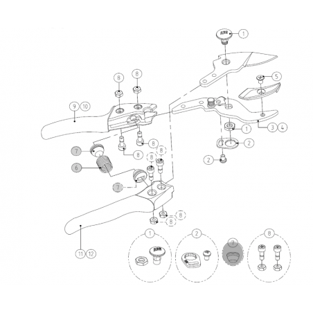 Pièces détachées ARSVA-7Z / 8Z
