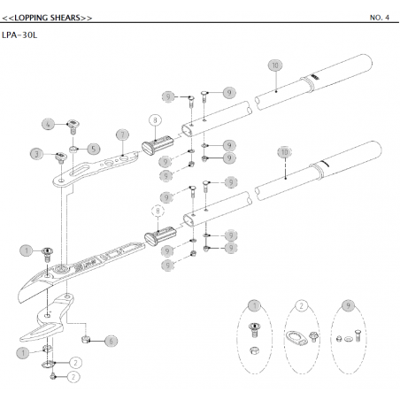 Pièces détachées ARSLPA-30L