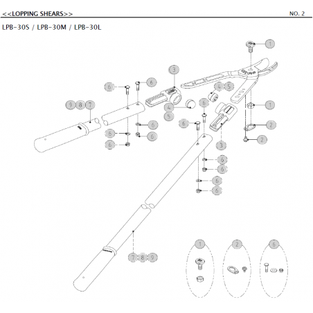 Pièces détachées ARSLPB30