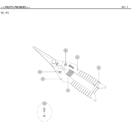 Pièces détachées ARSSE-45