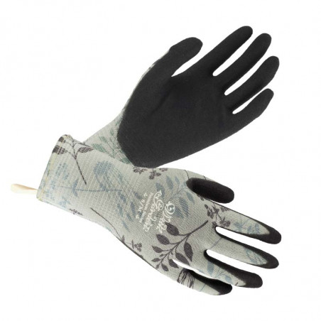Gants Luminus - imp. herbes (taille 08)